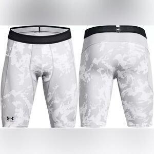 Under Armour Mens HeatGear Iso-Chill Printed Compression Shorts